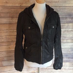 Dark Brown leather jacket